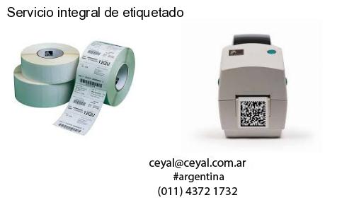 Servicio integral de etiquetado