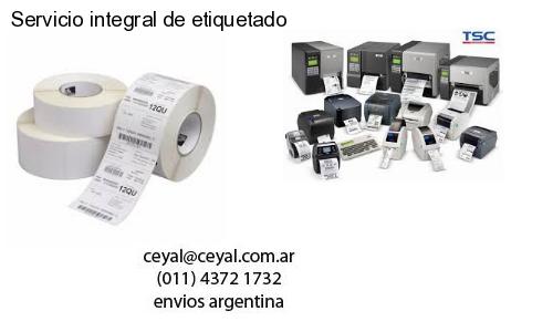 Servicio integral de etiquetado
