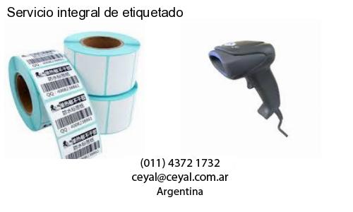 Servicio integral de etiquetado