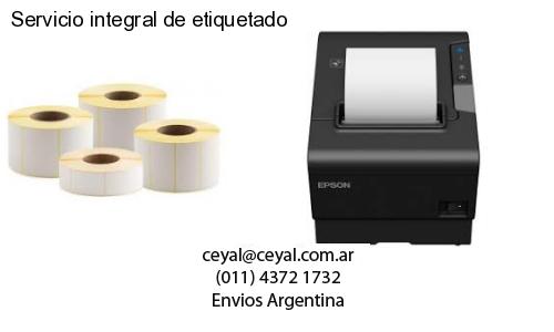 Servicio integral de etiquetado