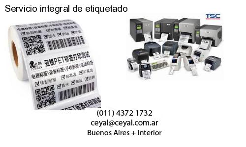 Servicio integral de etiquetado