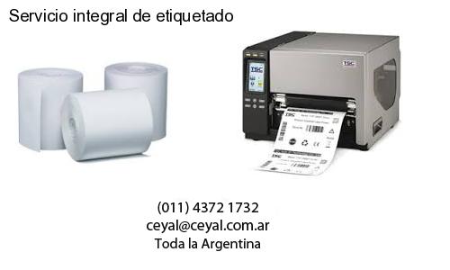 Servicio integral de etiquetado