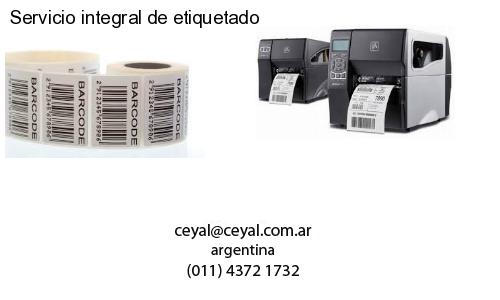 Servicio integral de etiquetado