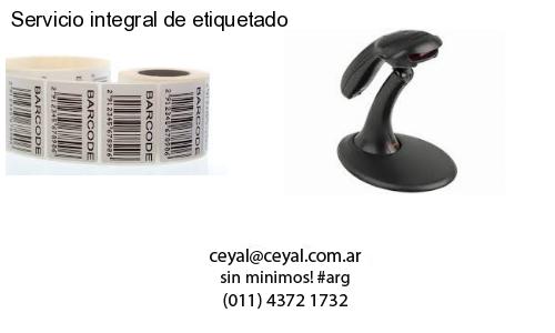 Servicio integral de etiquetado