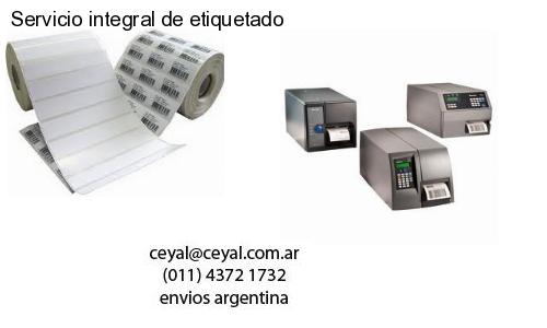 Servicio integral de etiquetado
