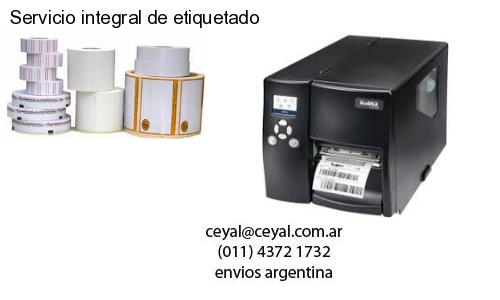 Servicio integral de etiquetado