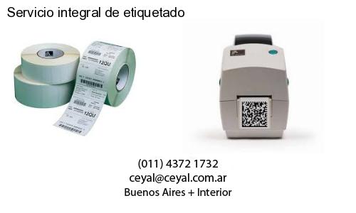 Servicio integral de etiquetado