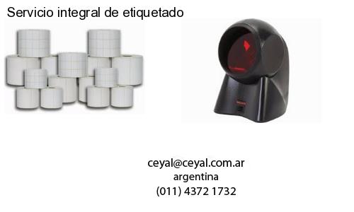 Servicio integral de etiquetado
