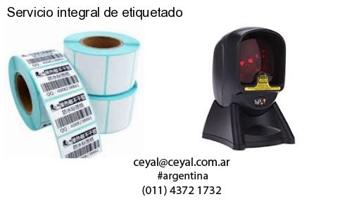 Servicio integral de etiquetado