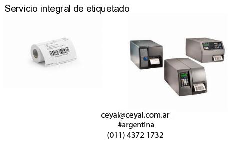 Servicio integral de etiquetado