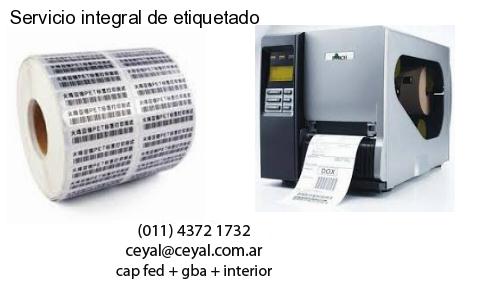 Servicio integral de etiquetado