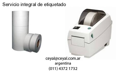 Servicio integral de etiquetado