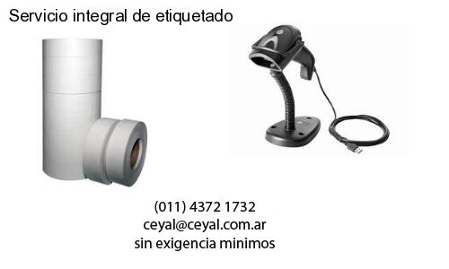 Servicio integral de etiquetado