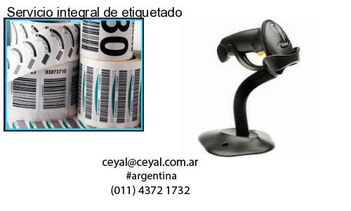 Servicio integral de etiquetado