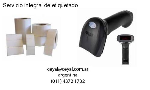 Servicio integral de etiquetado