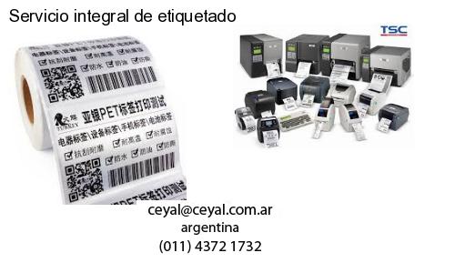 Servicio integral de etiquetado
