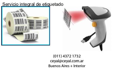 Servicio integral de etiquetado