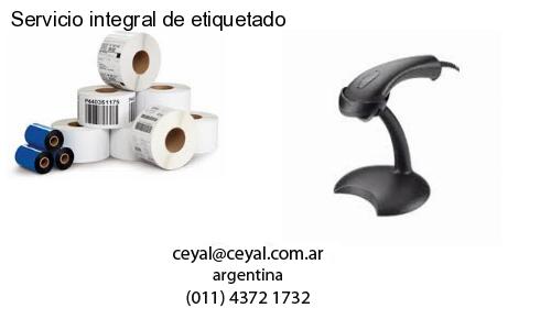Servicio integral de etiquetado