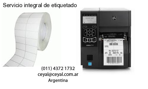 Servicio integral de etiquetado