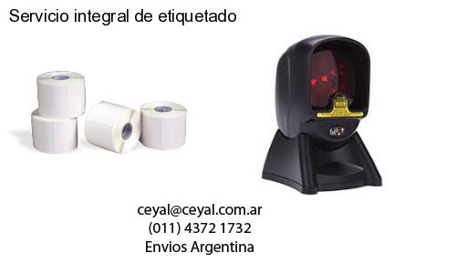 Servicio integral de etiquetado
