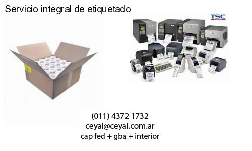 Servicio integral de etiquetado