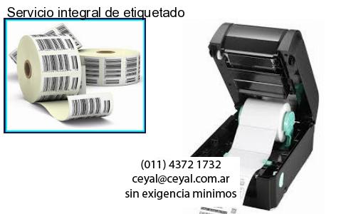 Servicio integral de etiquetado