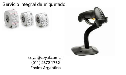 Servicio integral de etiquetado