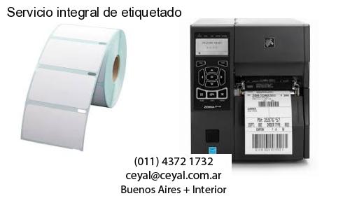 Servicio integral de etiquetado