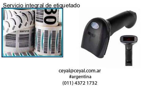 Servicio integral de etiquetado