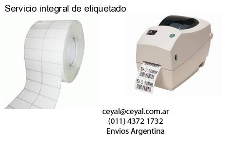 Servicio integral de etiquetado