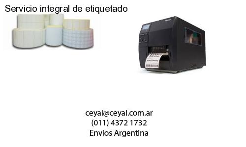 Servicio integral de etiquetado