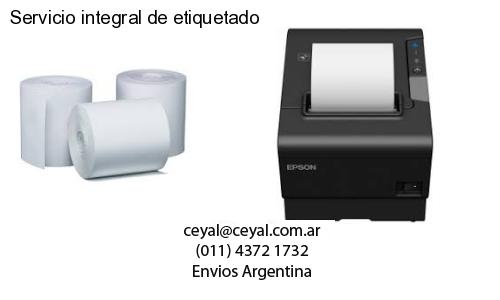 Servicio integral de etiquetado