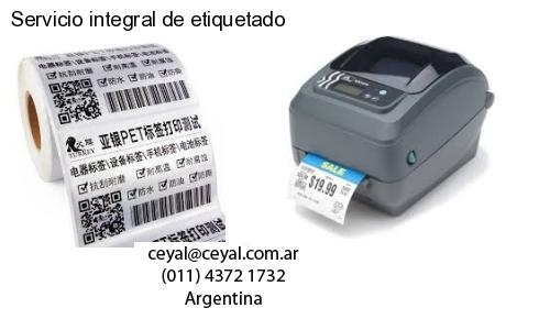 Servicio integral de etiquetado