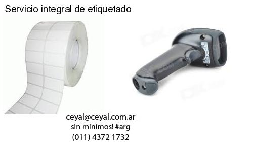 Servicio integral de etiquetado
