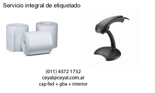 Servicio integral de etiquetado