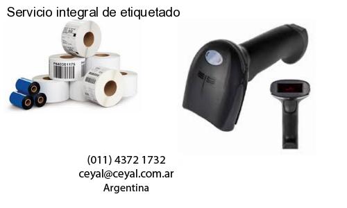 Servicio integral de etiquetado