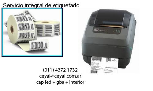 Servicio integral de etiquetado