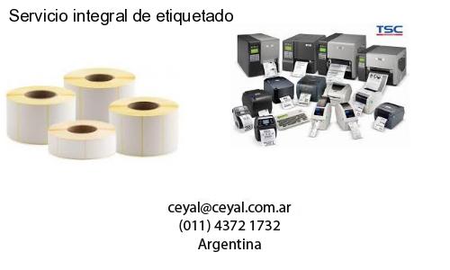 Servicio integral de etiquetado