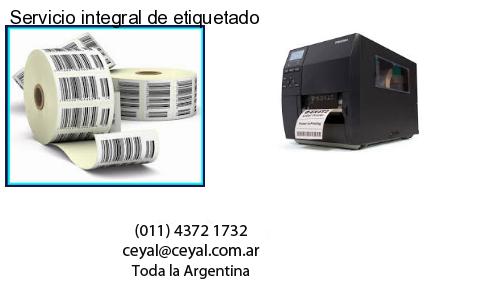 Servicio integral de etiquetado