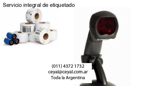 Servicio integral de etiquetado