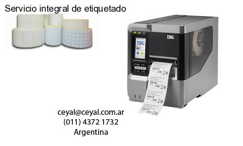 Servicio integral de etiquetado