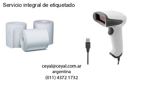 Servicio integral de etiquetado