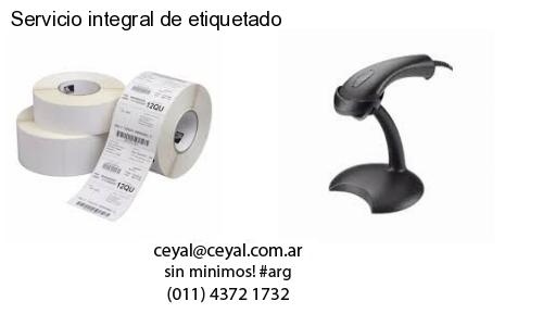 Servicio integral de etiquetado