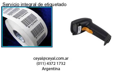 Servicio integral de etiquetado