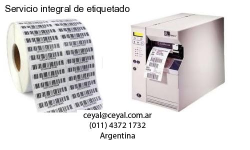 Servicio integral de etiquetado