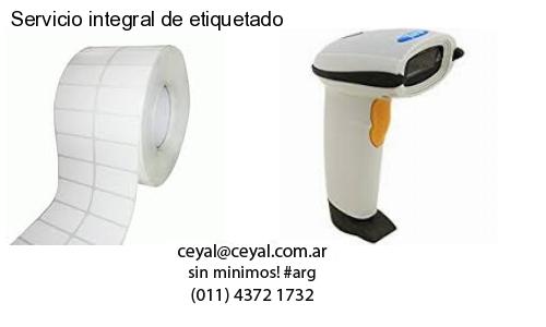 Servicio integral de etiquetado