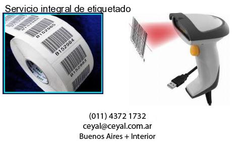 Servicio integral de etiquetado