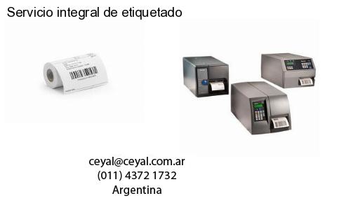 Servicio integral de etiquetado