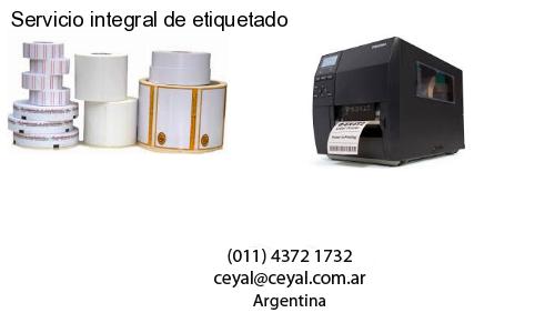 Servicio integral de etiquetado