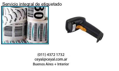 Servicio integral de etiquetado